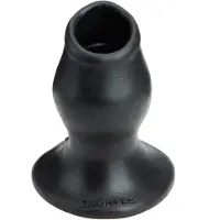 Vuxen Pighole Hollow Butt Plug Medium - Red