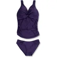 Petit Amour Tankini 'Audrey' mørkelilla