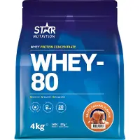 Star Nutrition Whey-80 Valleprotein 4 kg