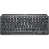 Logitech Wireless Keyboard - MX Keys Mini - GRAPHITE - Kompakt, Bluetooth, bakgrundsbelyst för MAC, iOS, Windows, Linux, Android