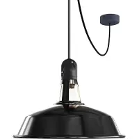 Creative Cables Eiva Elegant With Lampshade And Bulb 5 M Pendellampe