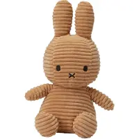 Bon Ton Toys Bamse - Miffy Sitting - 23 cm - Curduroy Beige - - OneSize - Bamse