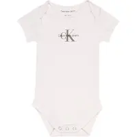 Calvin Klein Body k/æ - Monogram - Bright White - - 1 år (80) - Body K/Æ