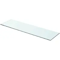vidaXL Hylder Glaspanel Klar - 70 X 20 cm / 1