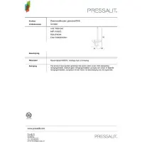 Pressalit reservepapirholder poleret rf