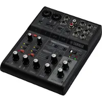 Yamaha AG06 MK2 6-kanals Mikser med USB-interface Sort