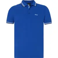 BOSS Poloshirt i bomuldspiqué med logodetaljer