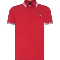 BOSS BOSStil mænd. 50469055 Polo Paddy rød (M), Casual, Bomuld, Korte ærmer