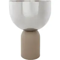 AYTM Torus krukke Ø22 cm Silver/Taupe