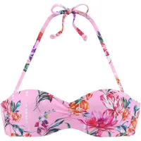Sunseeker Bikinioverdel orange / pink / lys pink / hvid