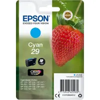 Epson 29 Blækpatron Cyan T2982 Modsvarer: N/A