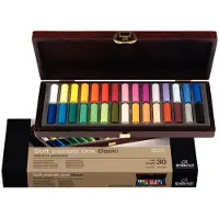 Rembrandt soft pastel trææskesæt General Selection Basic | 30 halvpasteller