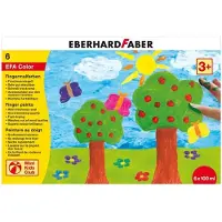 Eberhard Faber Fingermaling - 6 stk. - 100 ml. - - OneSize - Maling