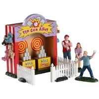 Lemax Tin Can Alley Set p? 7#93429
