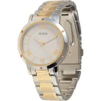 GUESS Analogt ur 'Dawn' guld / sølv / hvid