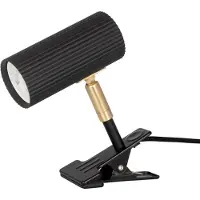 Globen Lighting Hubble klemmelampe Sort