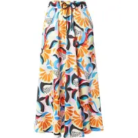 Urban Classics Nederdel lyseblå / pastelgul / knaldrød / sort