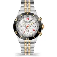 Swiss Military Hanowa Herreur SMWGI2100710 Flagship X Sort/Gul