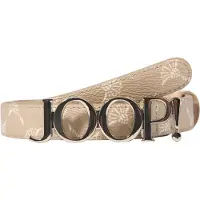 JOOP! Bælte beige / guld / hvid