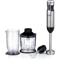 Ariete 0898/11, Nedsænkning blender, 0,7 L, 1000 W, Sort, Rustfrit stål