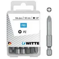 Witte Pz 3 50 Mm Pozidriv Phillips-skruetrækkerbit 10 Enheder