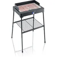 Severin PG 8566 elektrisk grill med stativ Sort
