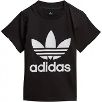Adidas Originals T-shirt - Trefoil - Sort m. Logo - - 62 - T-Shirt