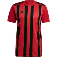 Adidas Spilletrøje Striped 21 - Rød/Sort, størrelse X-Small