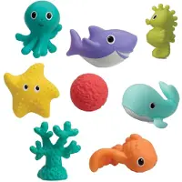 Infantino Aquarium Bath Squirters 8 stykker sæt