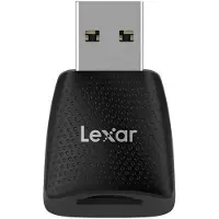 Lexar - Kortlæser (microSD, microSDHC, microSDXC, microSD UHS-I) - USB 3.2 Gen 1