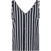 Vero Moda Bluse navy / hvid