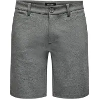 Only & Sons Lærredsbukser 'Mark' grå-meleret