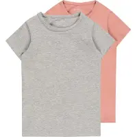 Minymo Bluser & t-shirts grå-meleret / lyserød