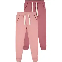 Minymo Sweatpants - 2-pak - Mesa Rose - - 2 år (92) - Sweatpants