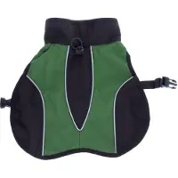 Zooplus Exclusive Softshell-hundejakke - ca. 50 cm ryglængde - grøn