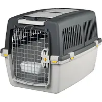 Trixie Transportkasse Gulliver + Vetbed Isobed SL Hundetæppe Paw - Boks str. 4 + tæppe L 75 x B 50 cm