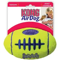 Kong AirDog Squeaker tennis-football med piv - 2 stk. i økonomisæt