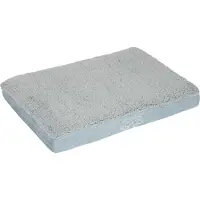 Zooplus Exclusive Hundeseng Memory firkantet, grå - L 100 x B 65 x H 9,5 cm
