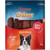 Rocco Økonomipakke: 4/12 poser Chings Originals - Okse: 12 x 150 g