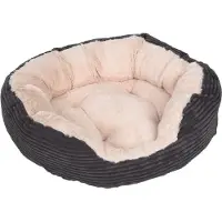 Zooplus Exclusive Hundeseng Cozy Cord - L 51 x B 43 x H 15