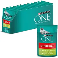 Purina One SterilCat - Laks & Gulerod (26 x 85 g)