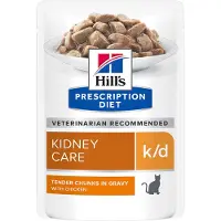 Hill's Pet Nutrition 24 + 12 gratis! 36 x 85 g Hill’s Prescription Diet - k/d Kidney Care Kylling