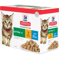 Hill's Pet Nutrition Sterilised Kitten - Kylling (12 x 85 g)