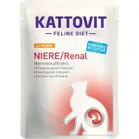 Kattovit Renal, portionspose 24 x 85 g - Kylling
