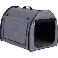 Zooplus Exclusive Transportabelt hus Easy Go - Str. L: B 57 x D 77 x H 63 cm