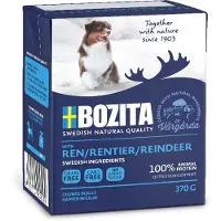 Bozita Økonomipakke bidder i gelé 12 x 370 g - Rensdyr