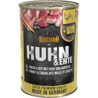 Belcando Vådfoder - Kylling og and med hirse og gulerødder - 6 x 400g