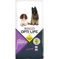 Opti Life Økonomipakke: 2 x 12,5 kg Opti Life hundefoder - Adult Active (2 x 12,5 kg)