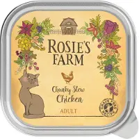 Rosie's Farm Økonomipakke: 32 x 100 g Adult - Laks & Kylling med Rejer