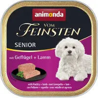 Animonda Vom Feinsten Økonomipakke: 48 x 150 g - Senior kornfri: Fjerkræ & Lam